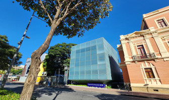 Prédio do Espaço do Conhecimento, em Belo Horizonte