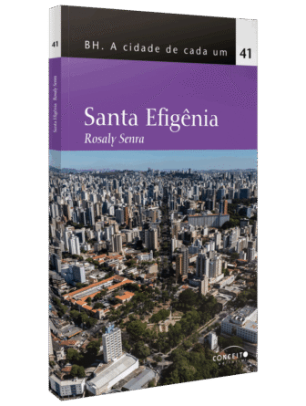 Capa do livro 'Santa Efigênia', de Rosaly Senra