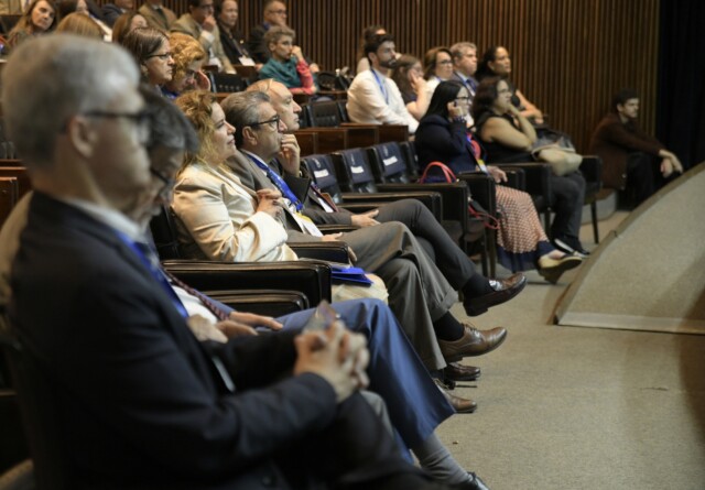Encontro de Reitores realizado no auditório da Reitoria, no campus Pampulha