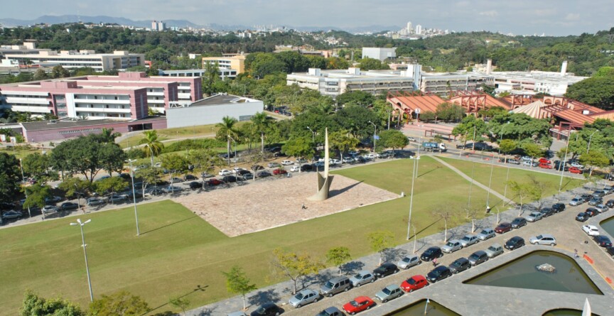 Vista aérea do Campus Pampulha.