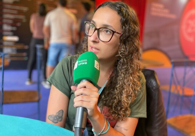 Camila Lana é uma das pessoas que faz a Mostra de Tiradentes