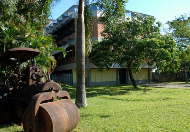 Prédio da EBA, no Campus Pampulha