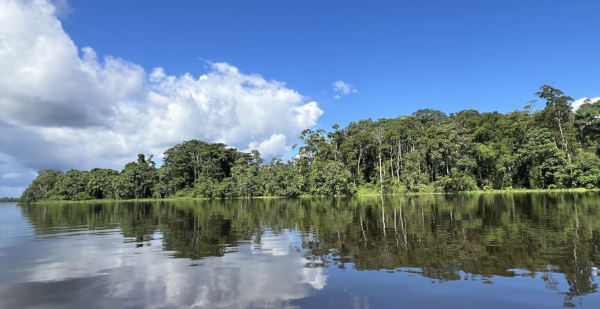 Rio na região amazônica