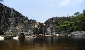 Fonte de água na Serra do Espinhaço