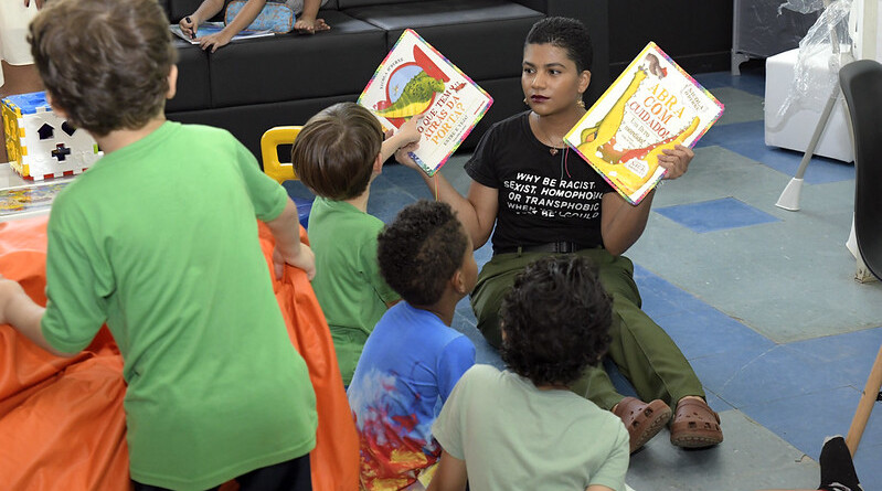 Espaço de parentalidade no Instituto de Ciências Biológicas (ICB), no campus Pampulha