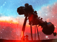 Em forma de cúpula, o ambiente do planetário permite uma experiência realista e imersiva, diferente das telas de cinema tradicionais