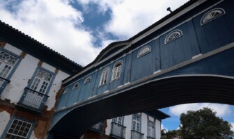 Passadiço da Casa da Glória, em Diamantina