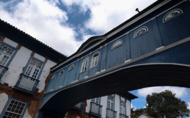 Passadiço da Casa da Glória, em Diamantina