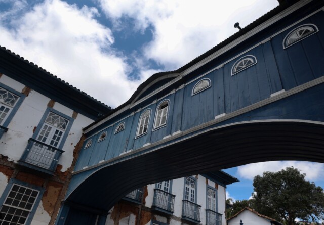 Passadiço da Casa da Glória, em Diamantina