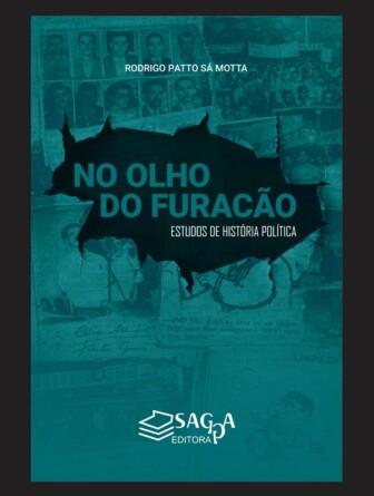 Capa do livro 'No olho do furacão', de Rodrigo Patto