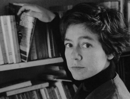 A escritora argentina Alejandra Pizarnik (1936-1972)