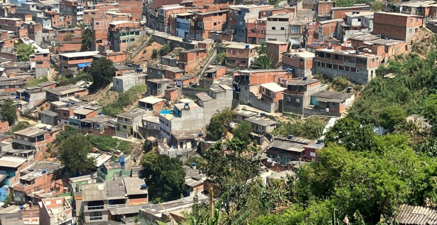 Panorama do Jardim Gazuza, em Diadema, São Paulo