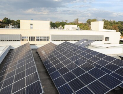 Usina fotovoltaica instalada no campus Pampulha: UFMG investe em fontes limpas de energia em diferentes frentes