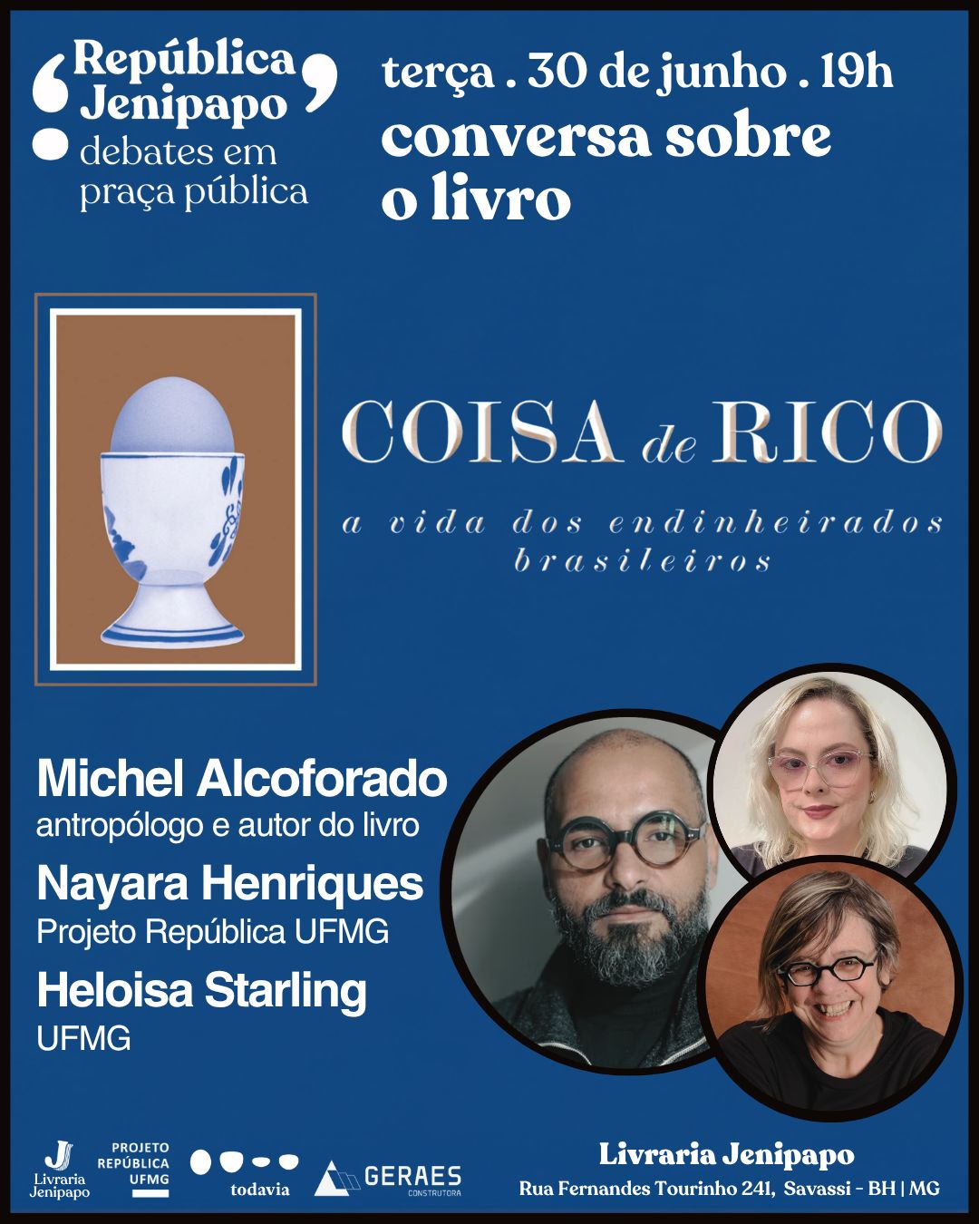 República Jenipapo com Michel Alcoforado