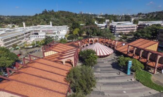 Praça de Serviços, no campus Pampulha, em Belo Horizonte