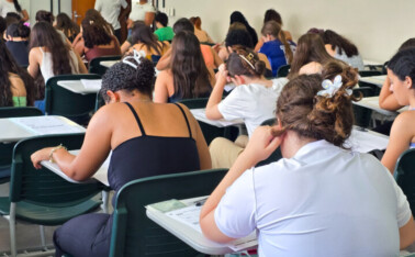 Candidatos na prova da primeira etapa do ciclo 2025-2027 do Seriado UFMG, em dezembro do ano passado