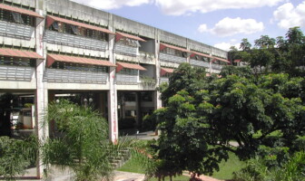 Prédio da Fafich, no campus Pampulha
