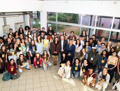 Ao todo, participam 41 alunos estrangeiros de 25 instituições de ensino superior de diferentes continentes, além de 29 brasileiros