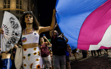 Marcha Trans e Travesti no Centro do Rio de Janeiro