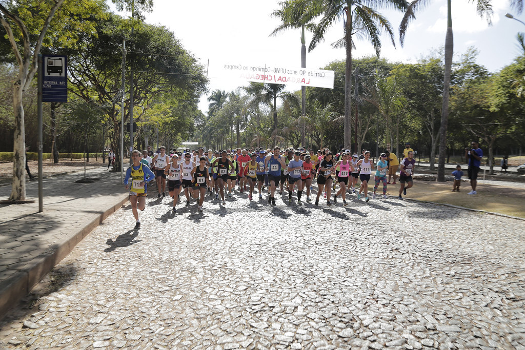 Corrida no campus Pampulha
