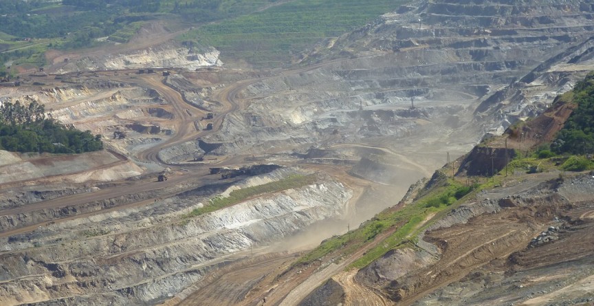 Atividade mineradora da Vale na cidade de Itabira