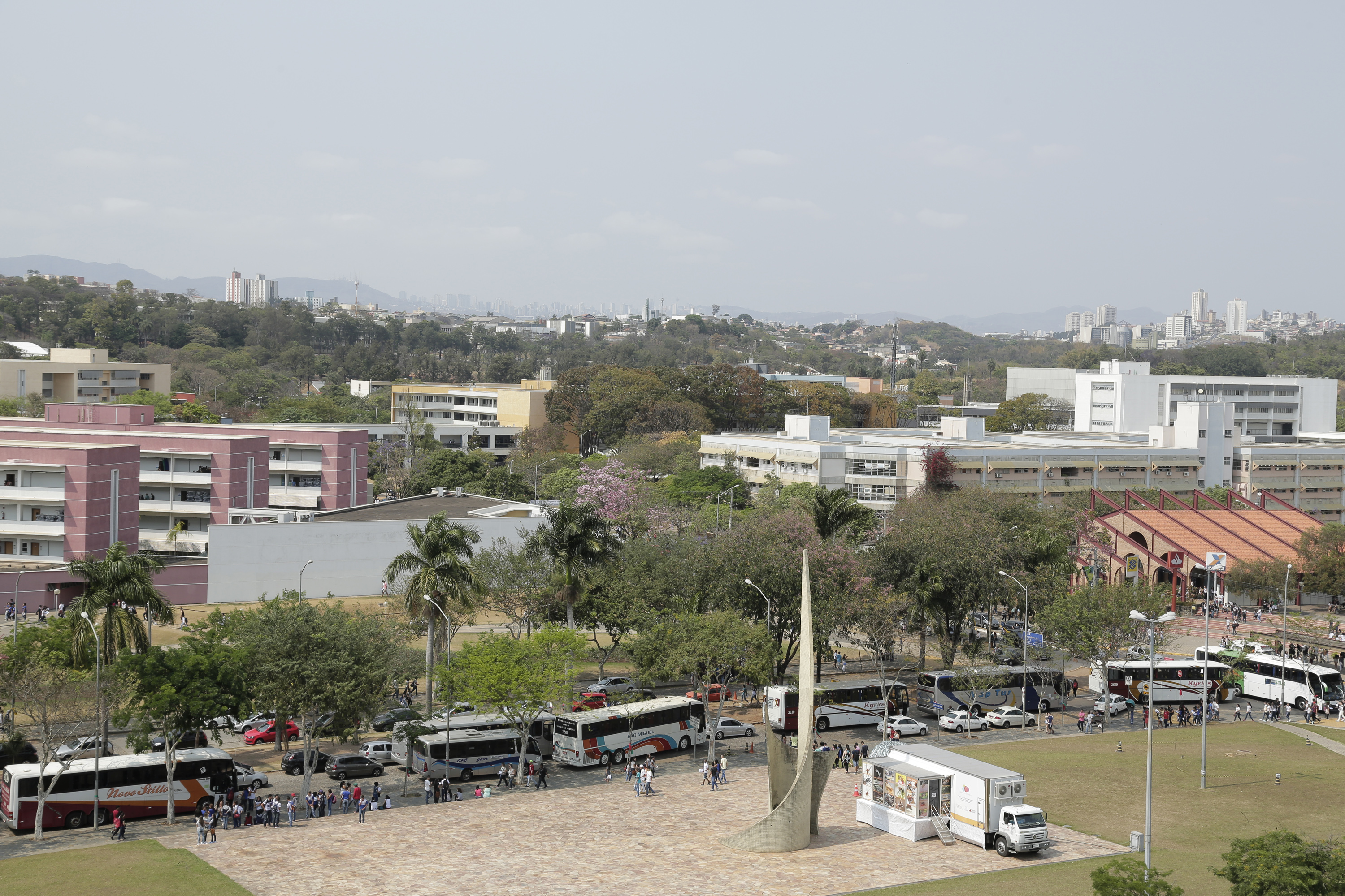 Muitos estudantes vieram de diversos municípios mineiros. Foto: Foca Lisboa