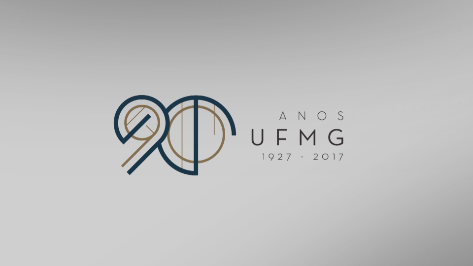 Selo 90 anos UFMG