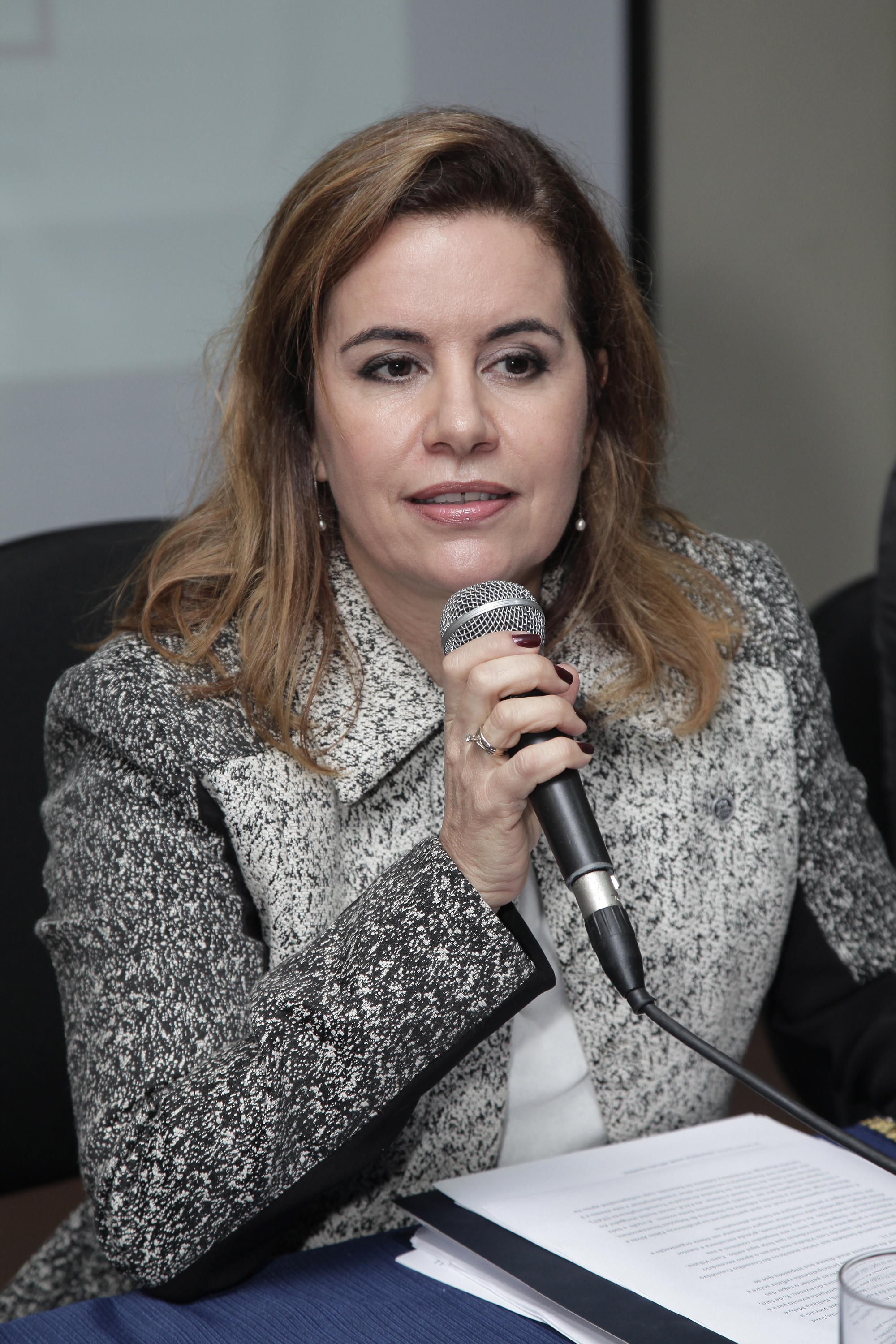 Vice-reitora Sandra Goulart