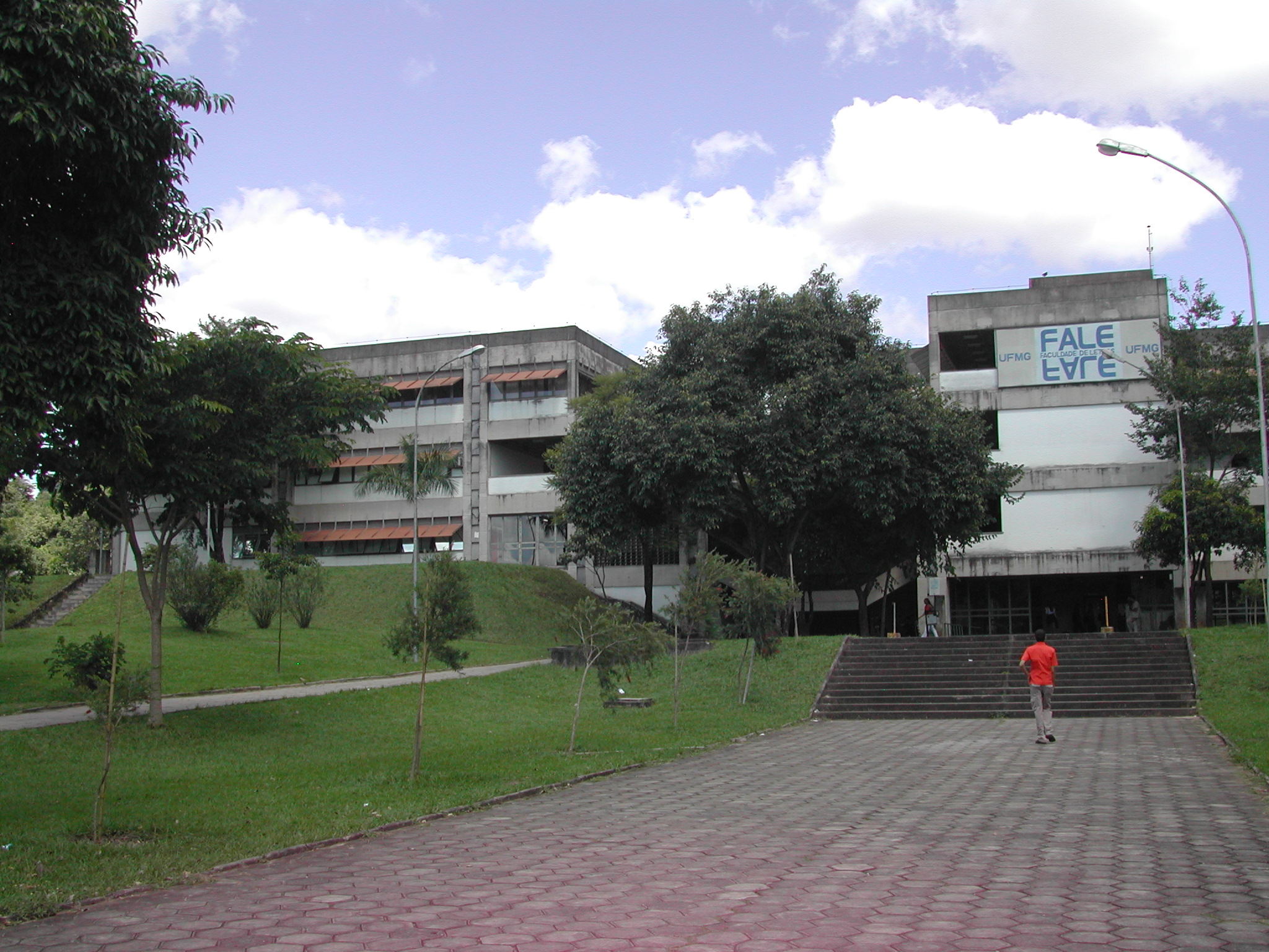 Faculdade de Letras vai sediar parte das atividades do colóquio. Foto: Foca Lisboa/ UFMG