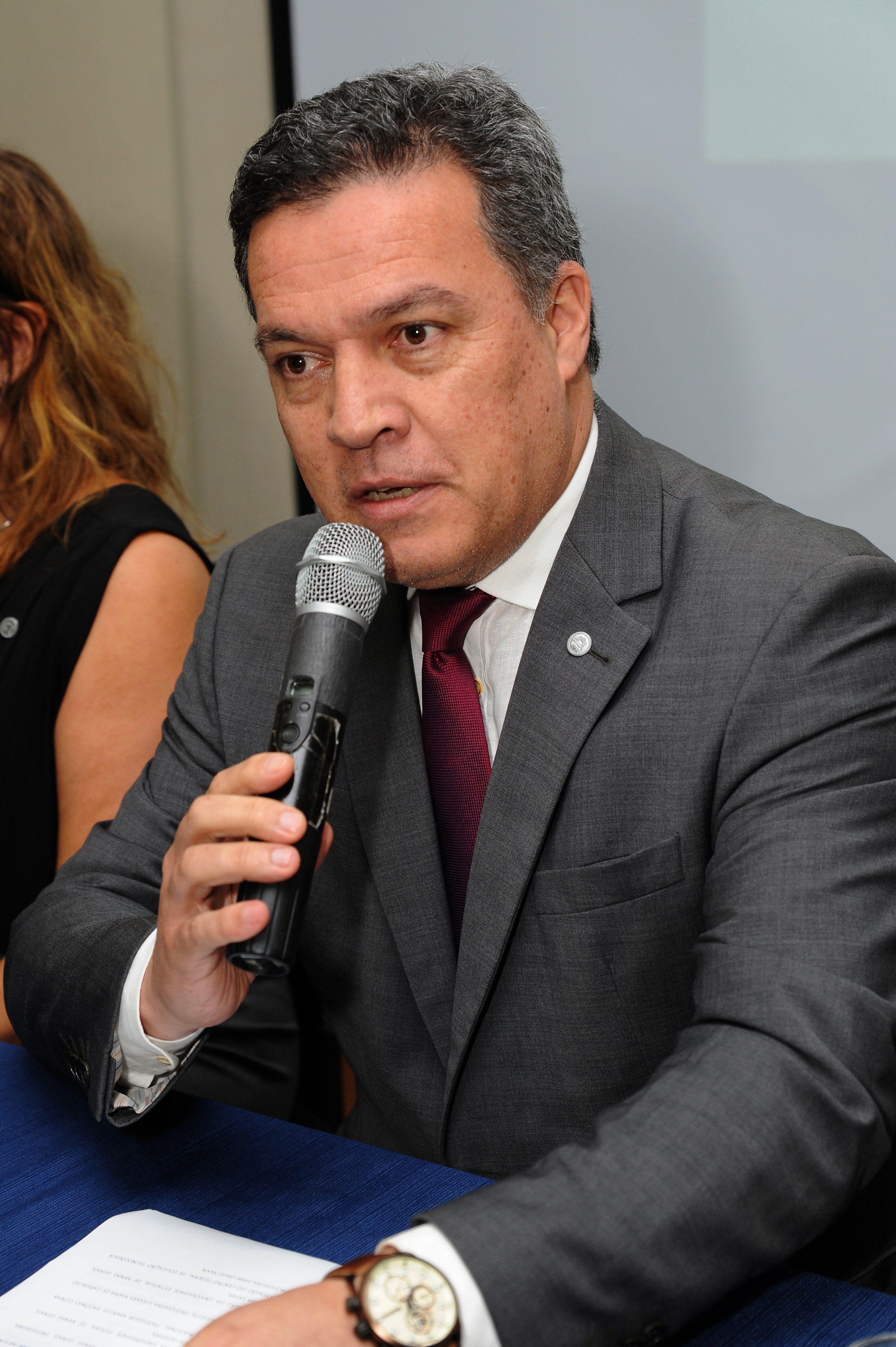 Reitor Jaime Ramírez . Foto: Foca Lisboa/ UFMG