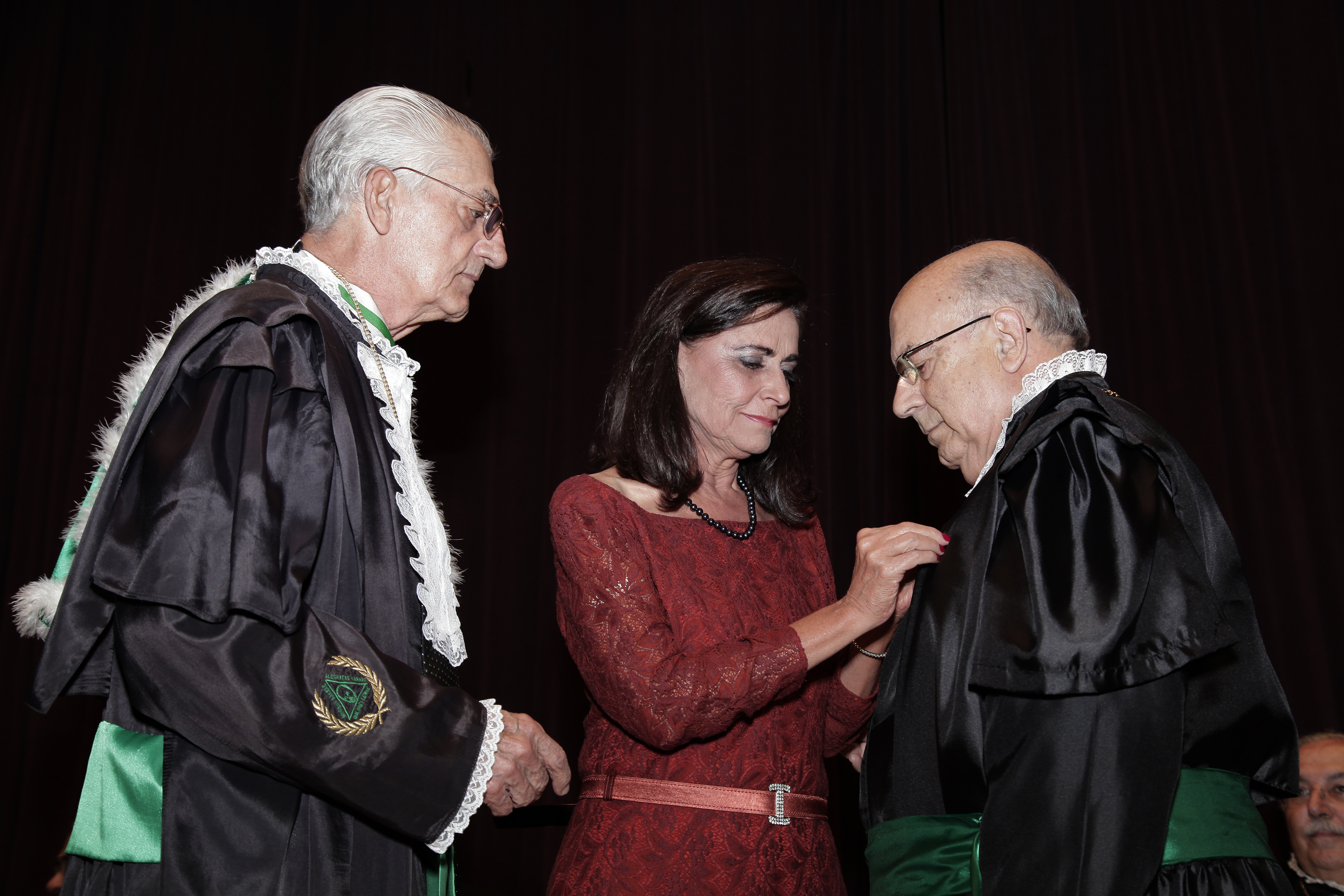 Posse de Cid Velloso como membro titular da Academia Mineira de Medicina, em 2014, na Associação Médica de Minas Gerais. Foto: Foca Lisboa