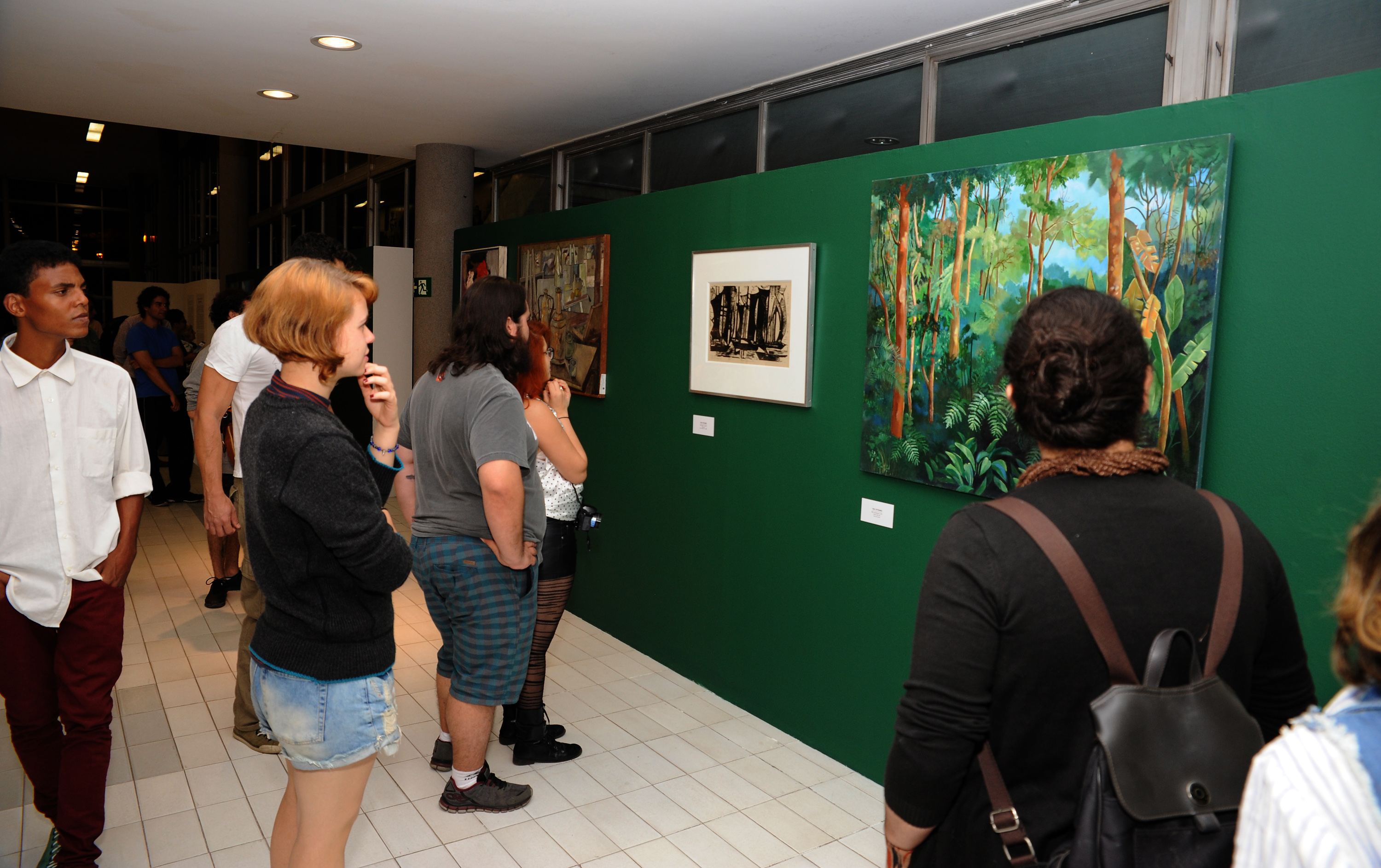Abertura exposição Olhar revisitado: reencontros e novas afetividades. Foto: Foca Lisboa/ UFMG