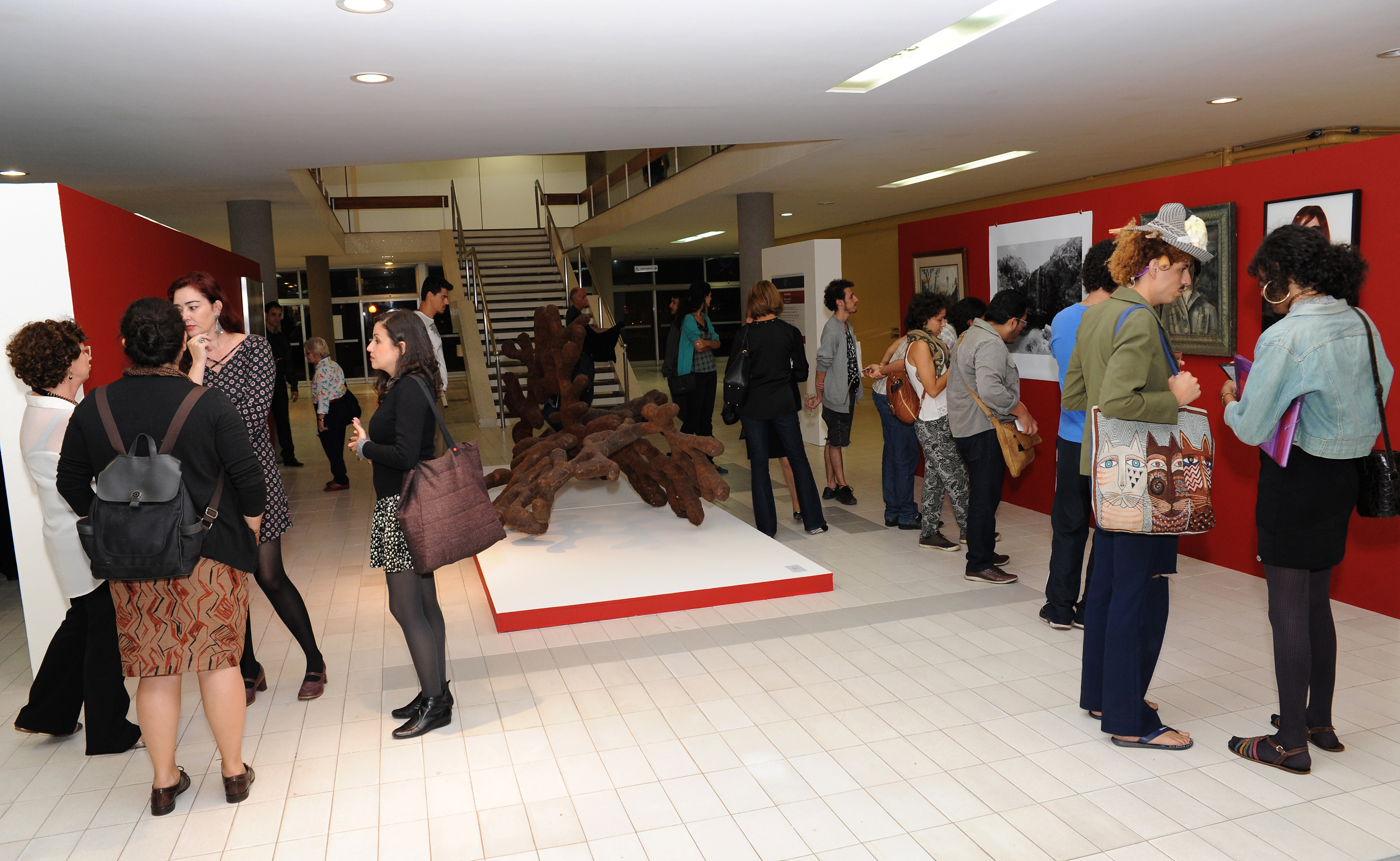 Abertura exposição Olhar revisitado: reencontros e novas afetividades. Foto: Foca Lisboa/ UFMG