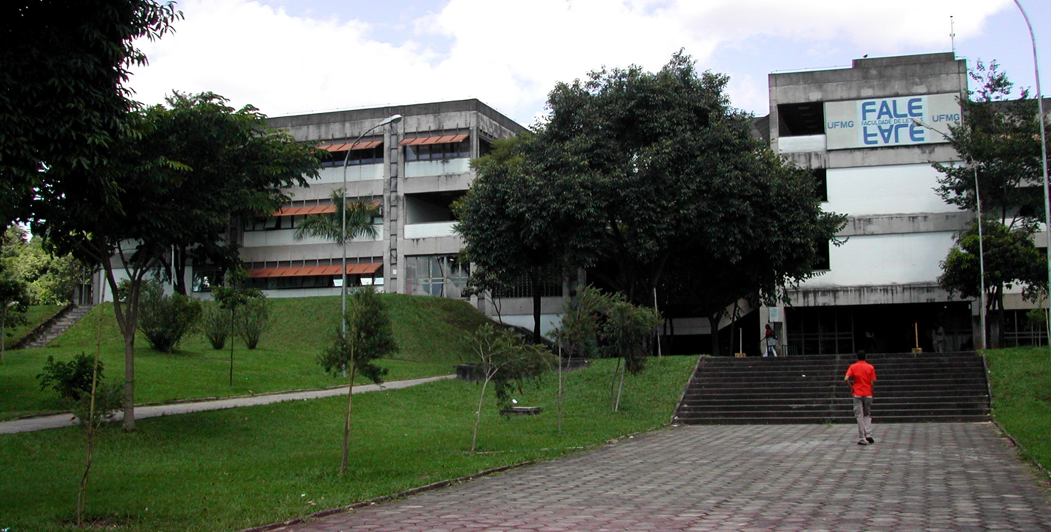 Faculdade de Letras - Campus Pampulha UFMG. Foto: Foca Lisboa/ UFMG
