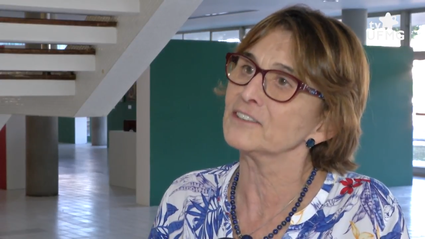 Helena Nader, presidente da SBPC, em entrevista à TV UFMG.