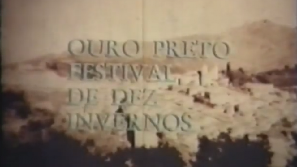 Documentário "Ouro Preto Festival de Dez Invernos", exibido no programa Panorâmica, da TV UFMG.