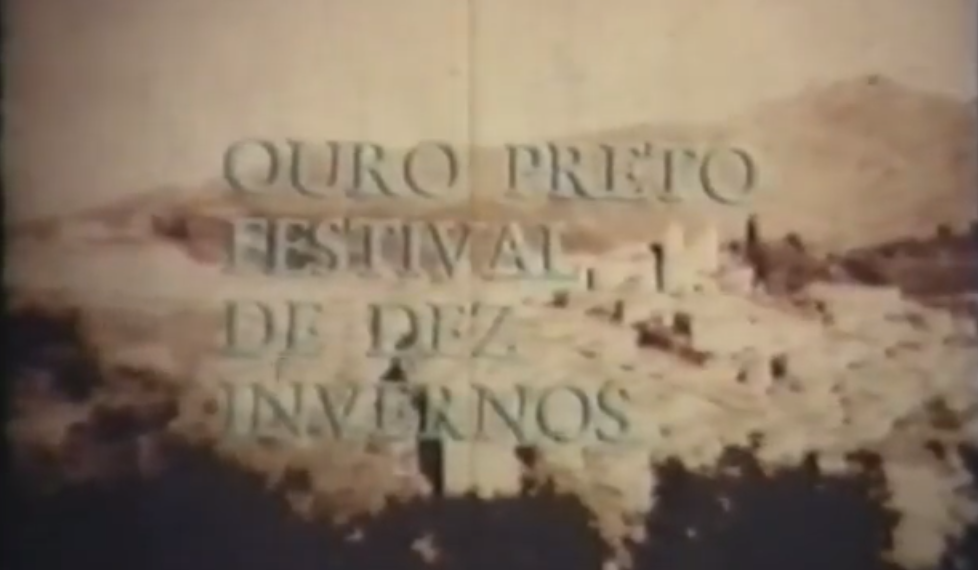 Documentário "Ouro Preto Festival de Dez Invernos", exibido no programa Panorâmica, da TV UFMG.