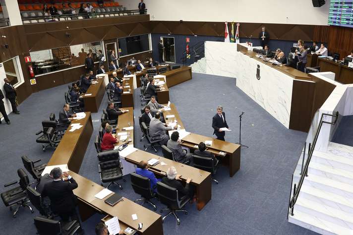 Plenário da Câmara: proposta foi do vereador Arnaldo Godoy. Foto: Abraão Bruck / CMBH