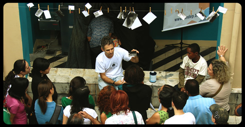 Pinhole day no Centro Cultural da UFMG