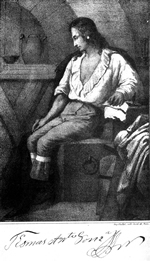 Gonzaga, em tela de João Maximiliano Mafra (1843): mitos da nação