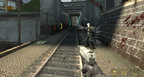 Game Half-Life 2: troca de efeitos sonoros por visuais