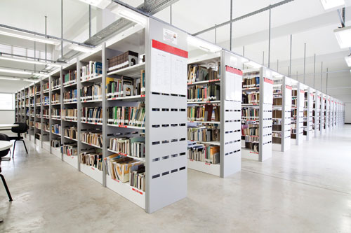 Biblioteca da Face, uma das 25 unidades que integram o Sistema
