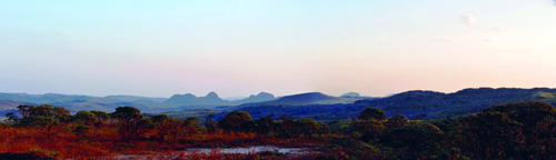 Serra do Pasmar, em Diamantina, municpio que desde 1982 abriga o Seminrio sobre a Economia Mineira 