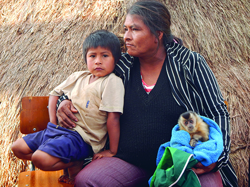 Mulher e criana Guarani-Kaiow: produo de imagens como estmulo  luta pela visibilidade