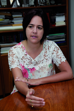 Patrcia Oliveira: alteraes nos parmetros maternos interferem no comportamento da prole