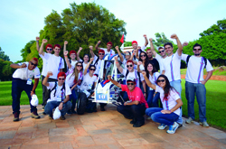 Equipe Baja UFMG, vencedora do ltimo campeonato brasileiro da modalidade