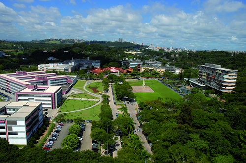 Panorâmica do campus Pampulha: nem todas as áreas de excelência da UFMG estão contempladas no levantamento
