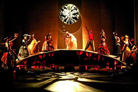 Espetáculo Quebranto, que estreou em 2008