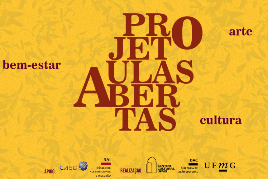 Centro Cultural UFMG traz para o mês de junho e julho quatro Aulas Abertas com o tema Cultura e Saúde