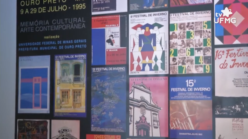 Exposição “Festival de Inverno da UFMG: 50 anos de arte, cultura e conhecimento”